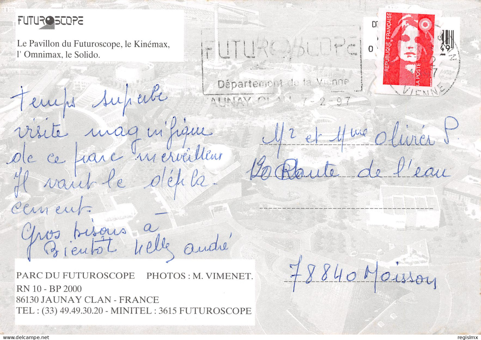86-JAUNAY CLAN FUTUROSCOPE-N°T2656-D/0319 - Other & Unclassified