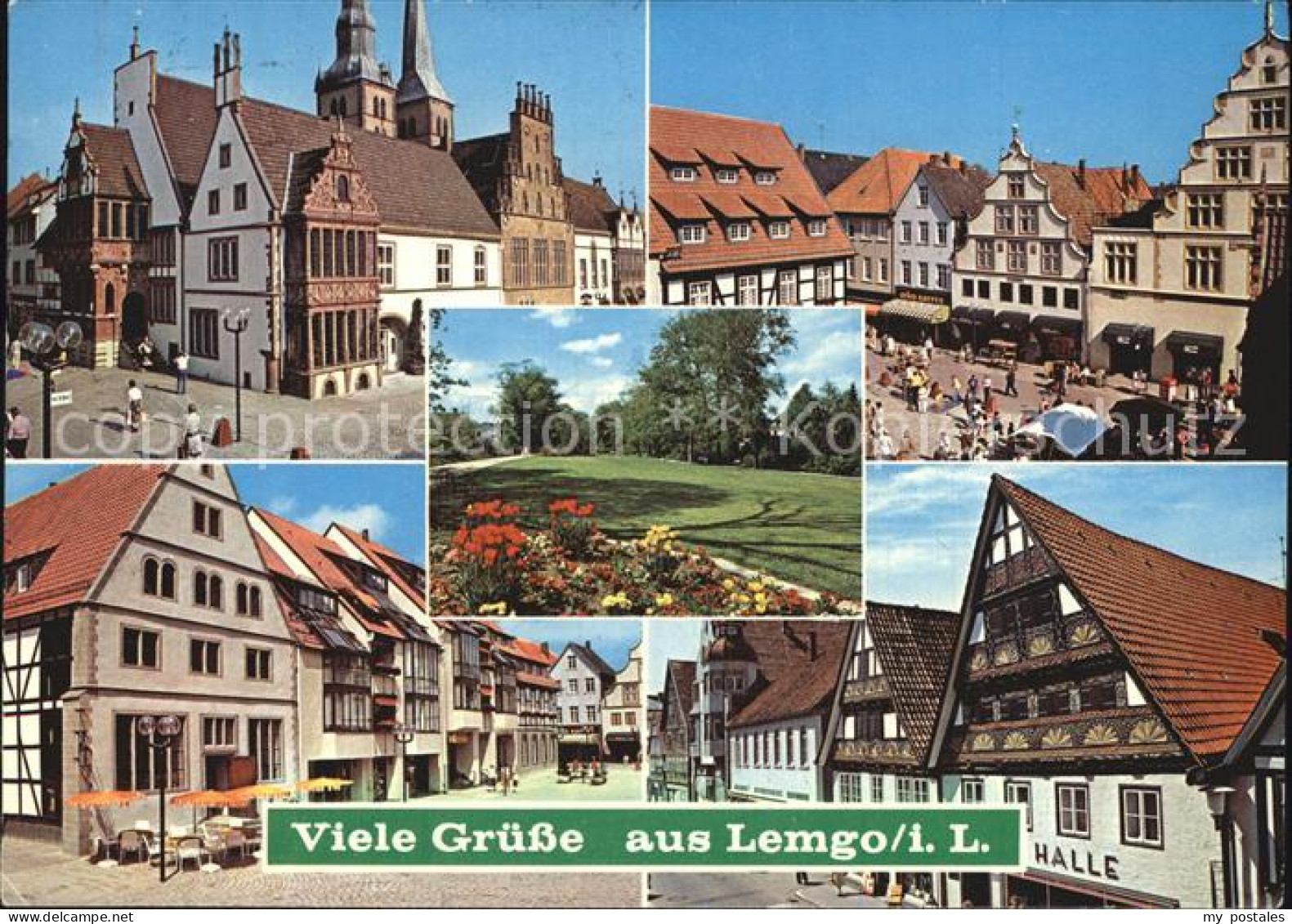 72530881 Lemgo Rathaus Markt Wallanlagen Lemgo - Lemgo