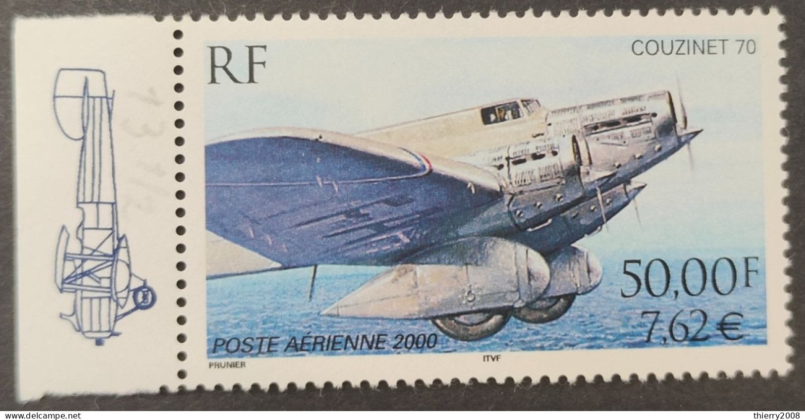 Poste Aérienne N° 64a  Neuf ** Gomme D'Origine Avec Bord De Feuille  TB - 1960-.... Mint/hinged