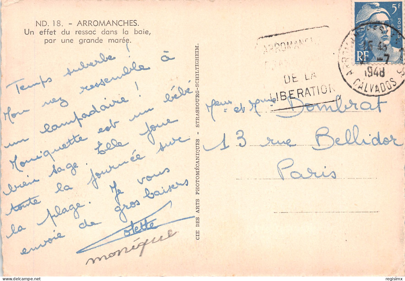 14-ARROMANCHES-N°T2658-A/0027 - Arromanches