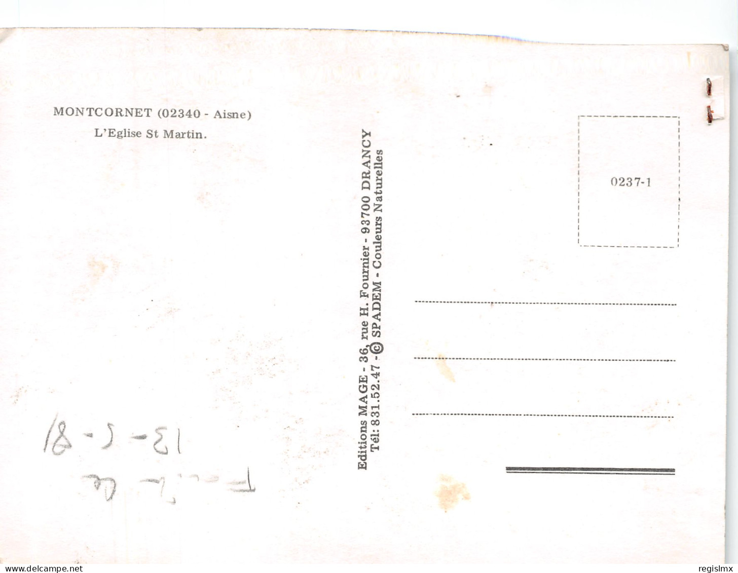 02-MONTCORNET-N°T2657-D/0355 - Other & Unclassified