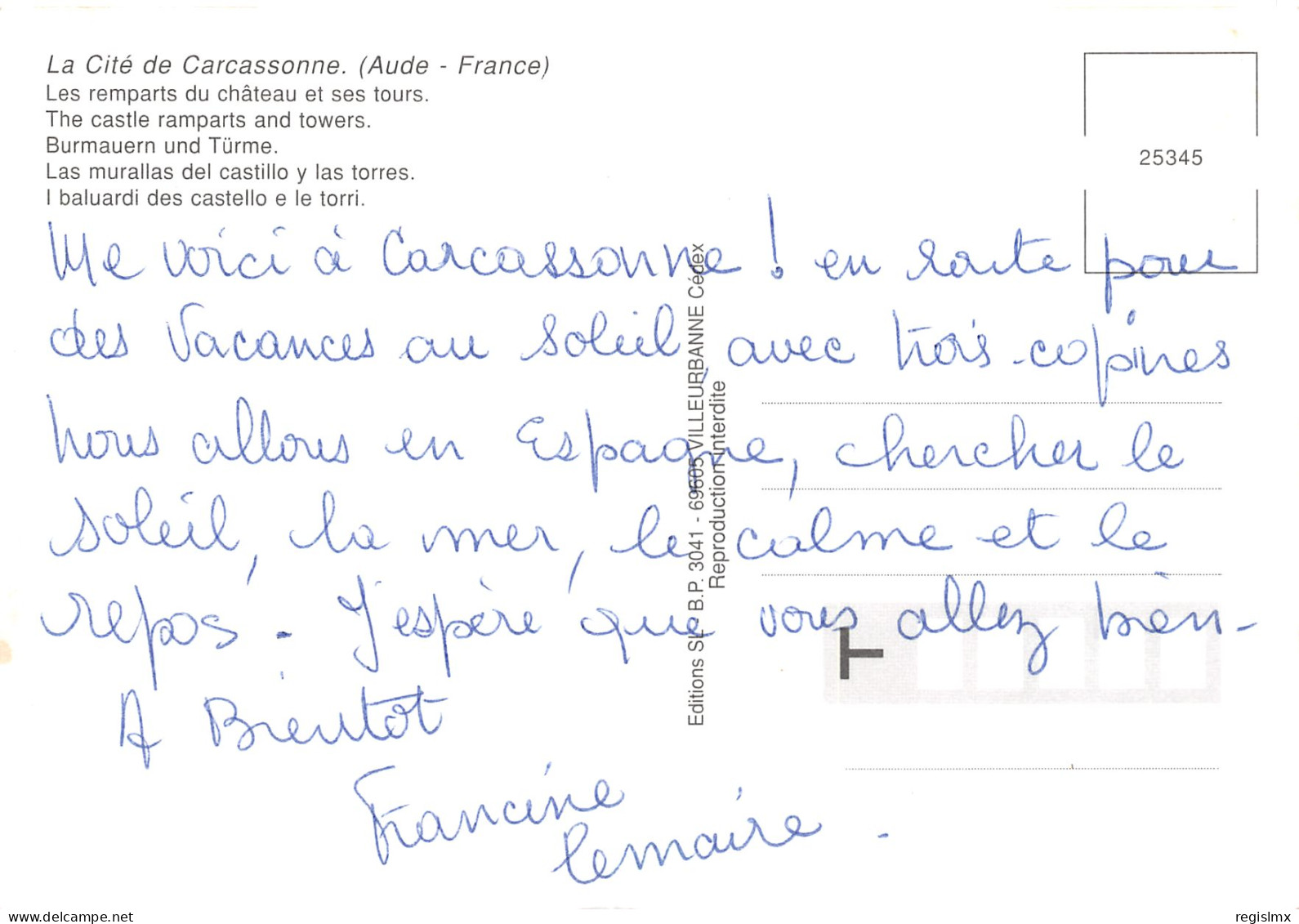 11-CARCASSONNE-N°T2657-D/0195 - Carcassonne