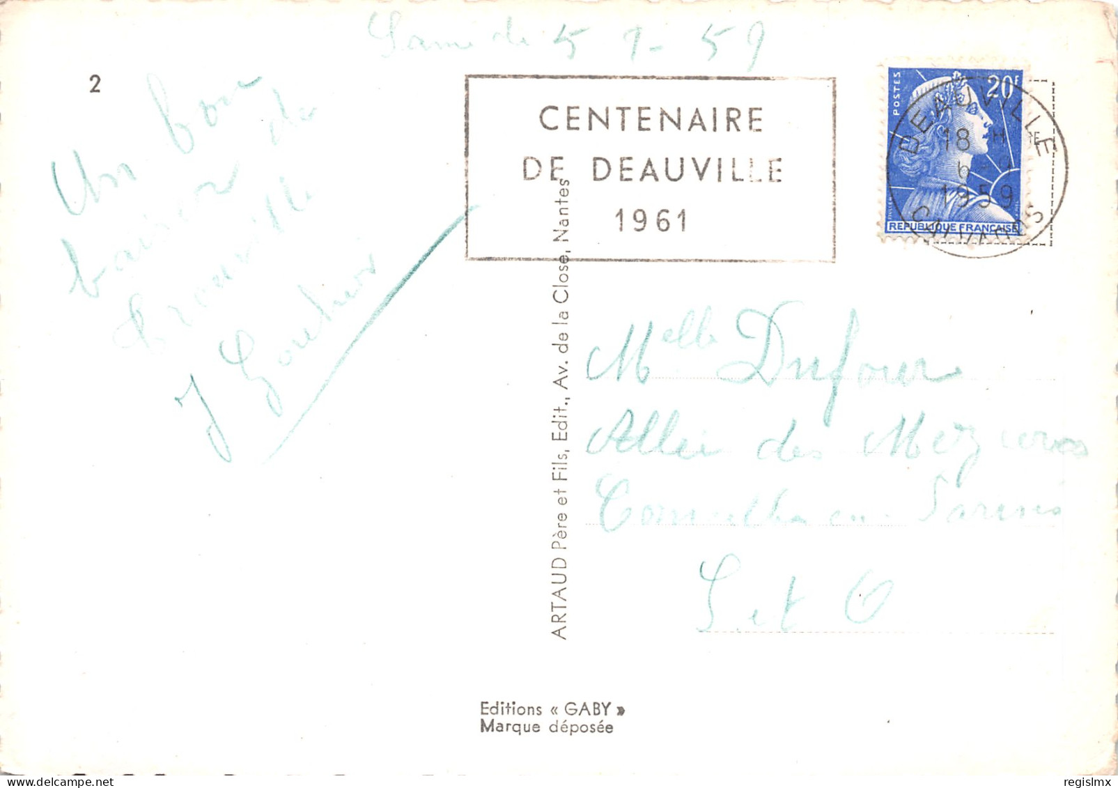 14-DEAUVILLE-N°T2657-C/0397 - Deauville