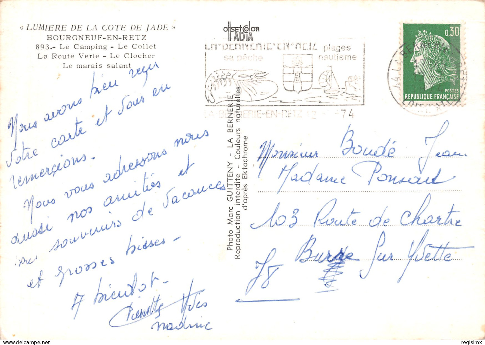 44-BOURGNEUF EN RETZ-N°T2657-C/0119 - Bourgneuf-en-Retz