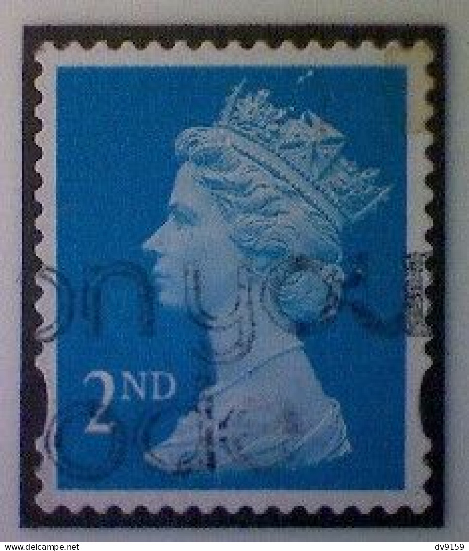 Great Britain, Scott #MH401C, Used(o), 2010 Machin Forgery: Queen Elizabeth II, 2nd, Light Blue - Série 'Machin'
