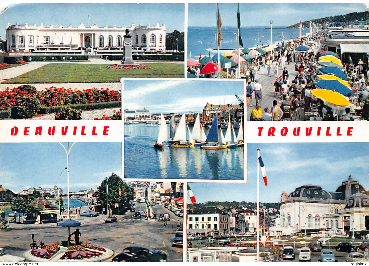 14-DEAUVILLE TROUVILLE-N°T2658-B/0253 - Deauville