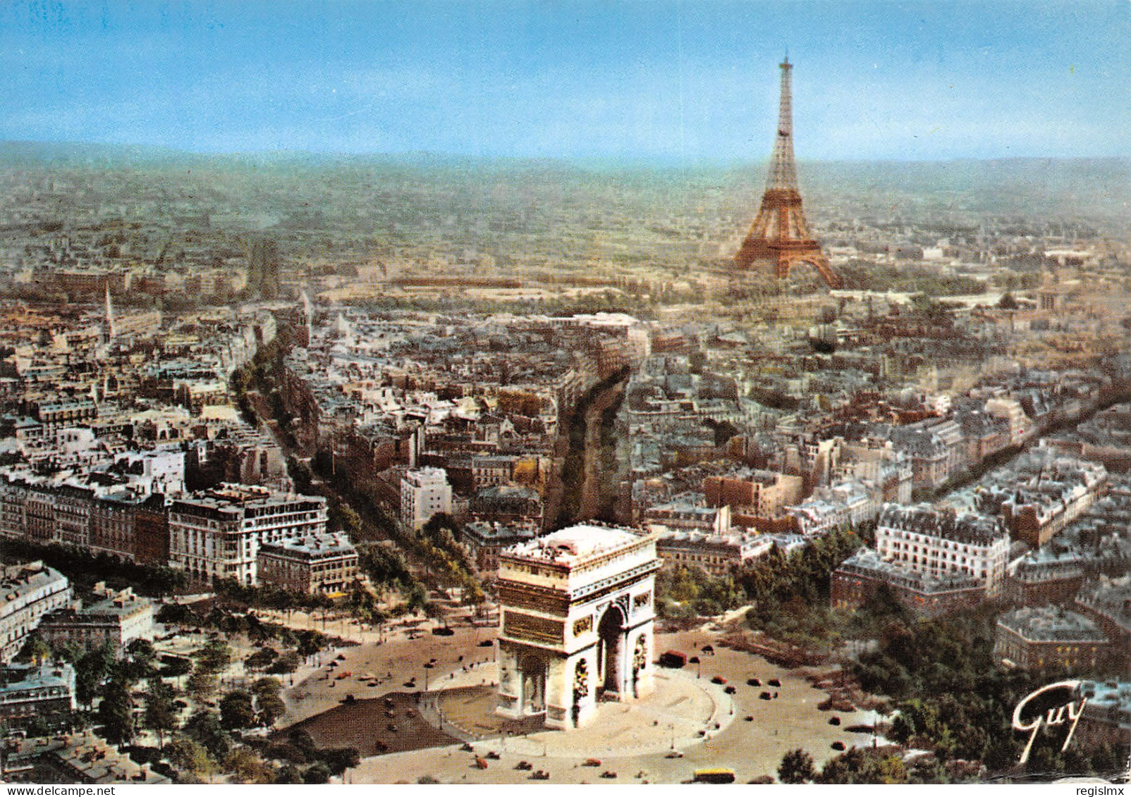 75-PARIS ARC DE TRIOMPHE-N°T2658-B/0043 - Triumphbogen