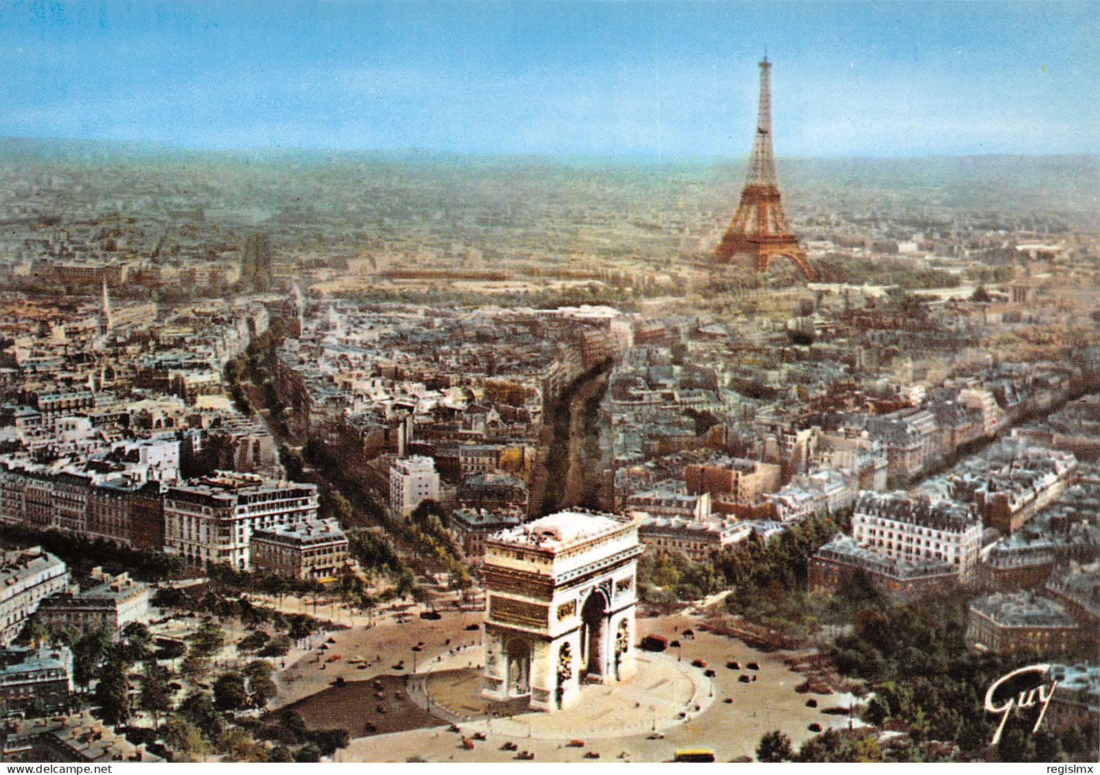 75-PARIS ARC DE TRIOMPHE-N°T2658-B/0045 - Arc De Triomphe