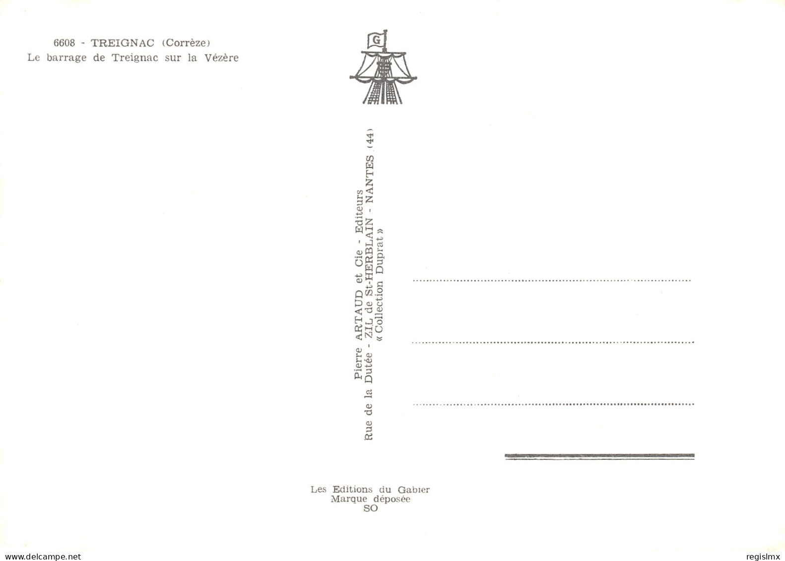 19-TREIGNAC-N°T2658-A/0295 - Treignac