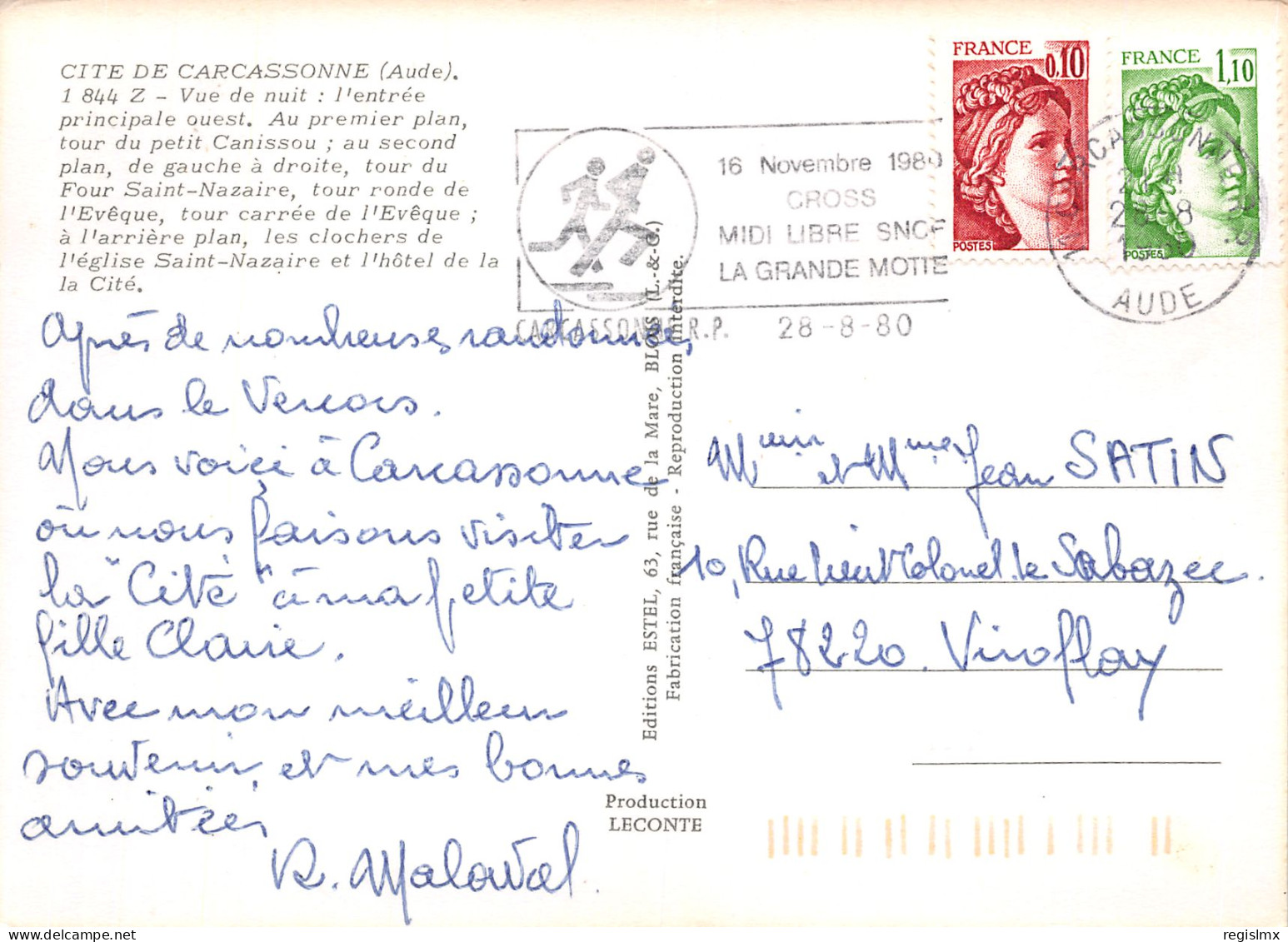 11-CARCASSONNE-N°T2659-B/0341 - Carcassonne