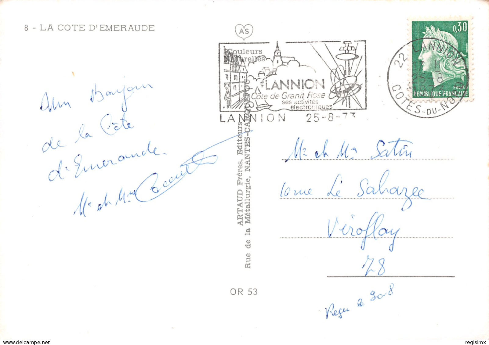 50-COTE D EMERAUDE-N°T2659-B/0093 - Other & Unclassified