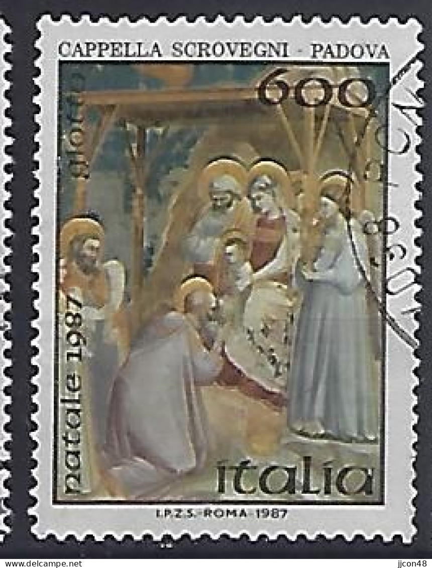 Italy 1987  Weihnachten  (o) Mi.2027 - 1981-90: Used