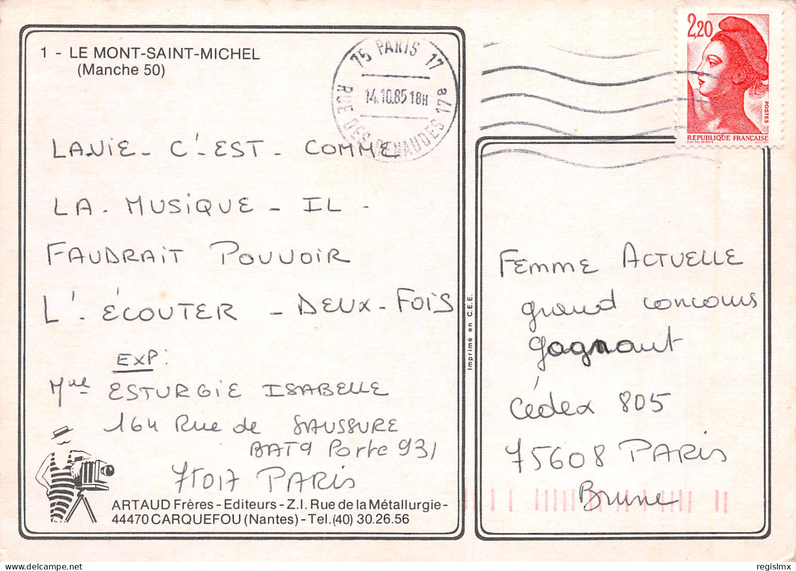 50-MONT SAINT MICHEL-N°T2659-A/0265 - Le Mont Saint Michel