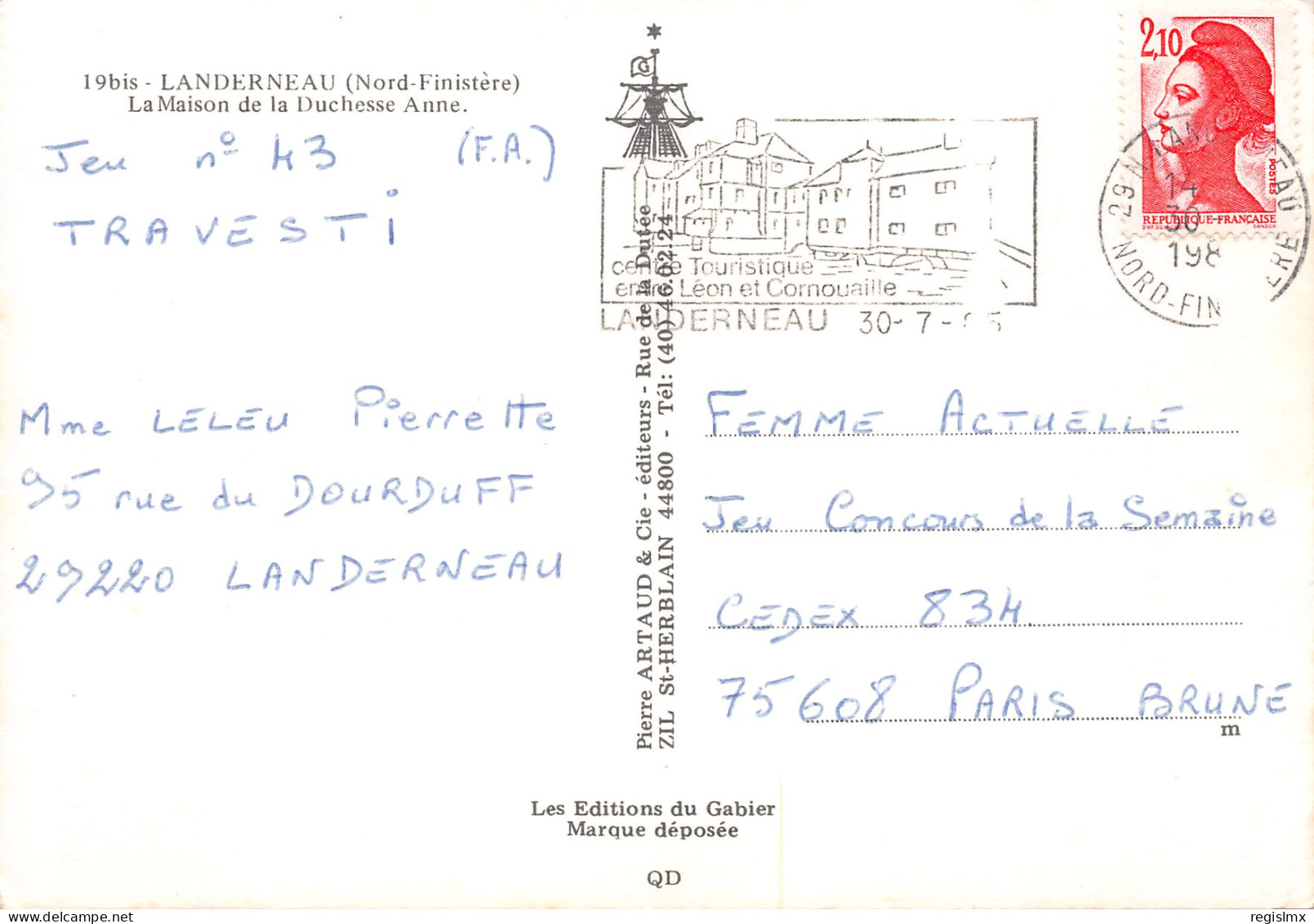29-LANDERNEAU-N°T2658-D/0243 - Landerneau