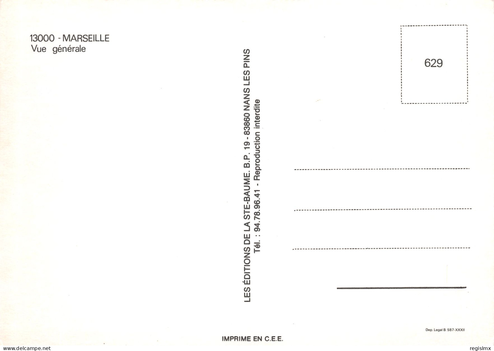 13-MARSEILLE-N°T2660-A/0165 - Unclassified