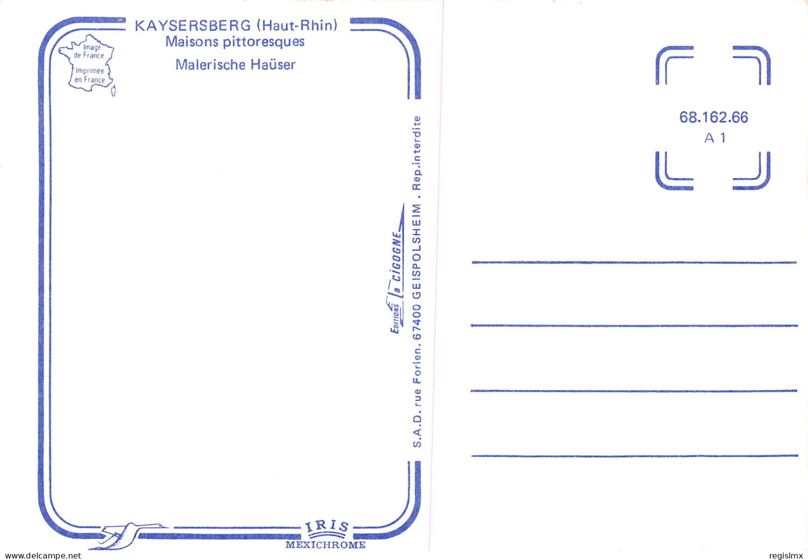 68-KAYSERSBERG-N°T2660-A/0025 - Kaysersberg