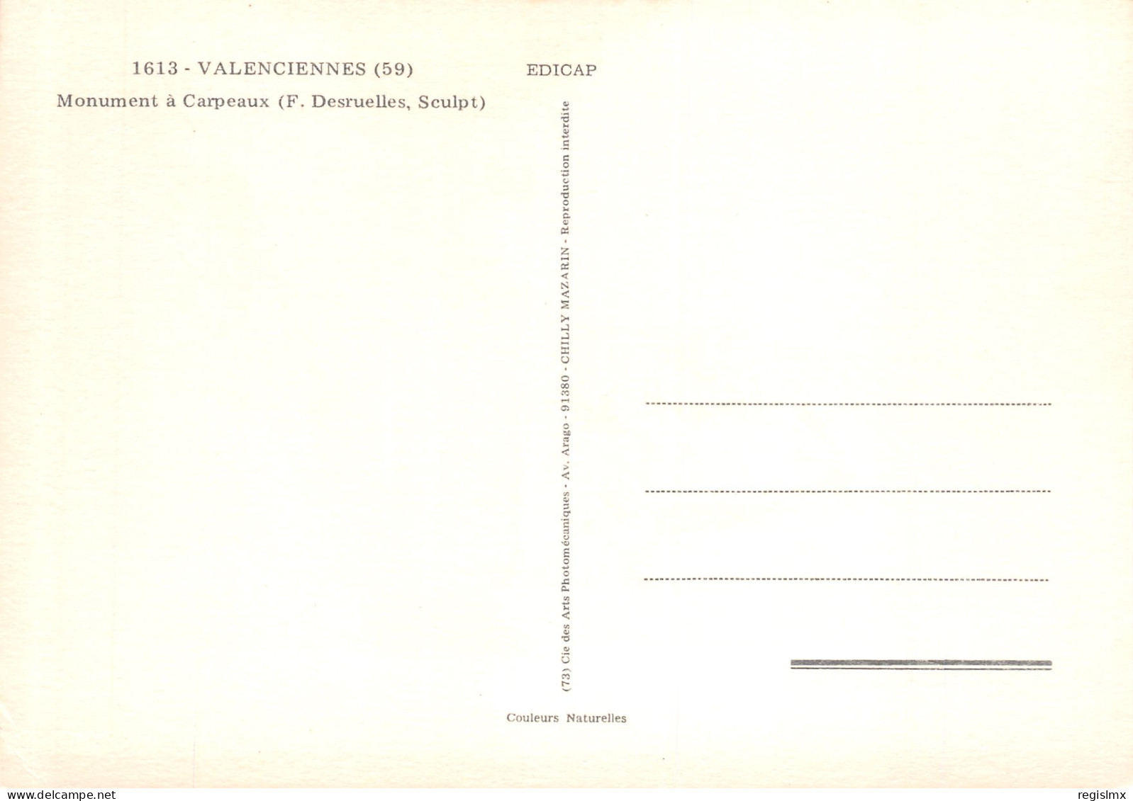 59-VALENCIENNES-N°T2659-D/0265 - Valenciennes