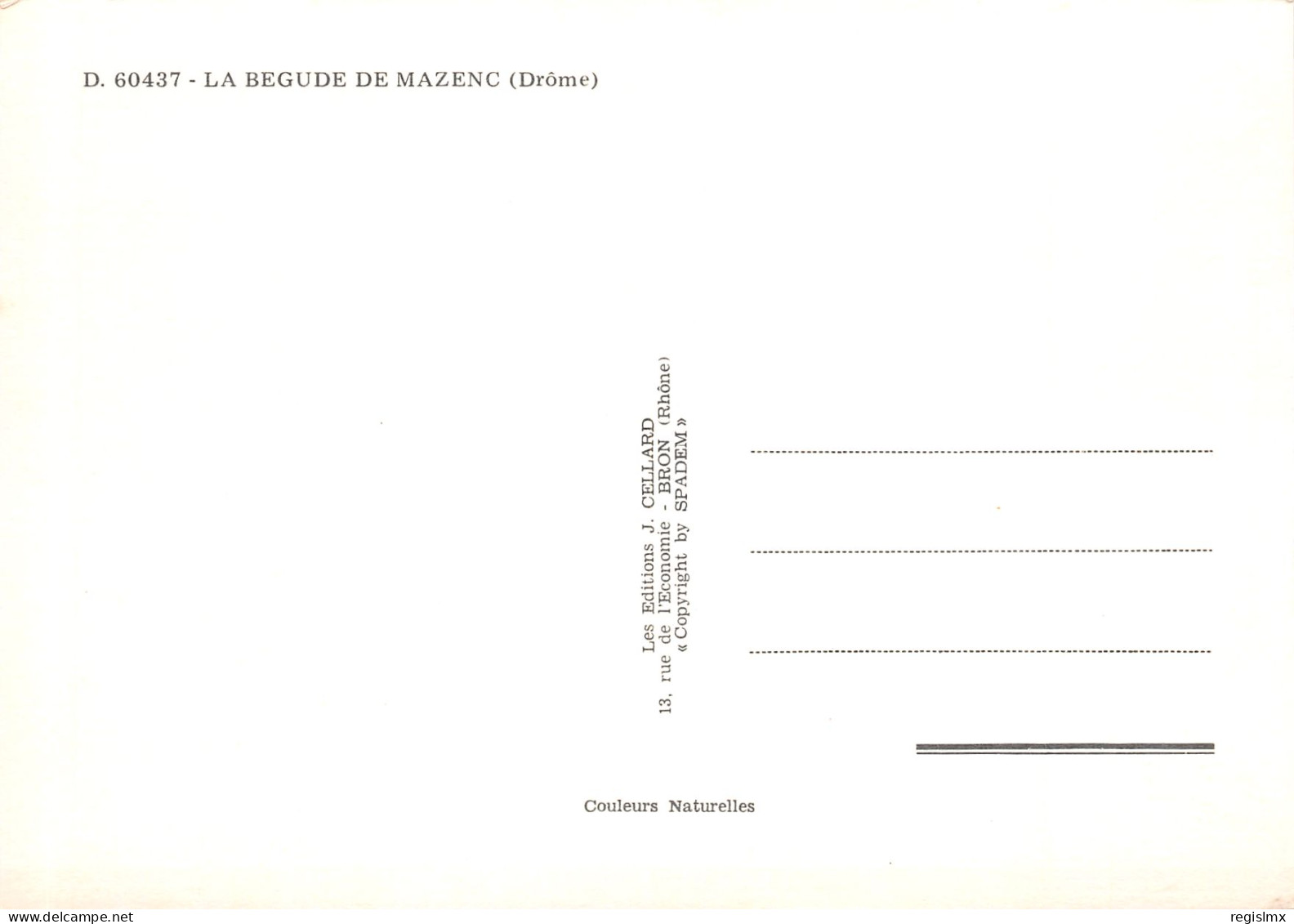 26-LA BEGUDE DE MAZENC-N°T2659-D/0259 - Sonstige & Ohne Zuordnung