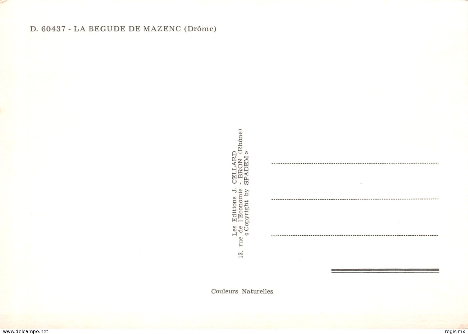 26-LA BEGUDE DE MAZENC-N°T2659-D/0259 - Other & Unclassified