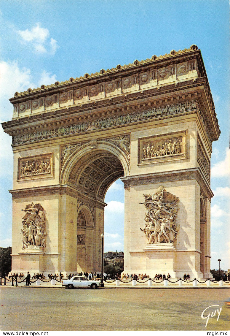 75-PARIS ARC DE TRIOMPHE-N°T2659-D/0129 - Arc De Triomphe