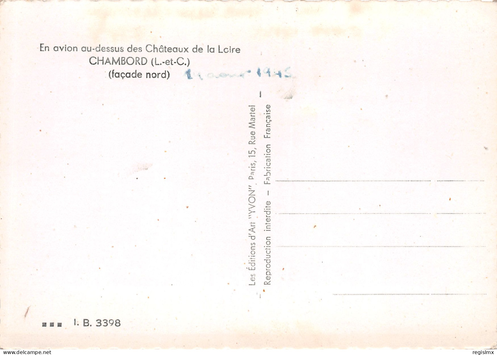 41-CHAMBORD-N°T2659-C/0257 - Chambord