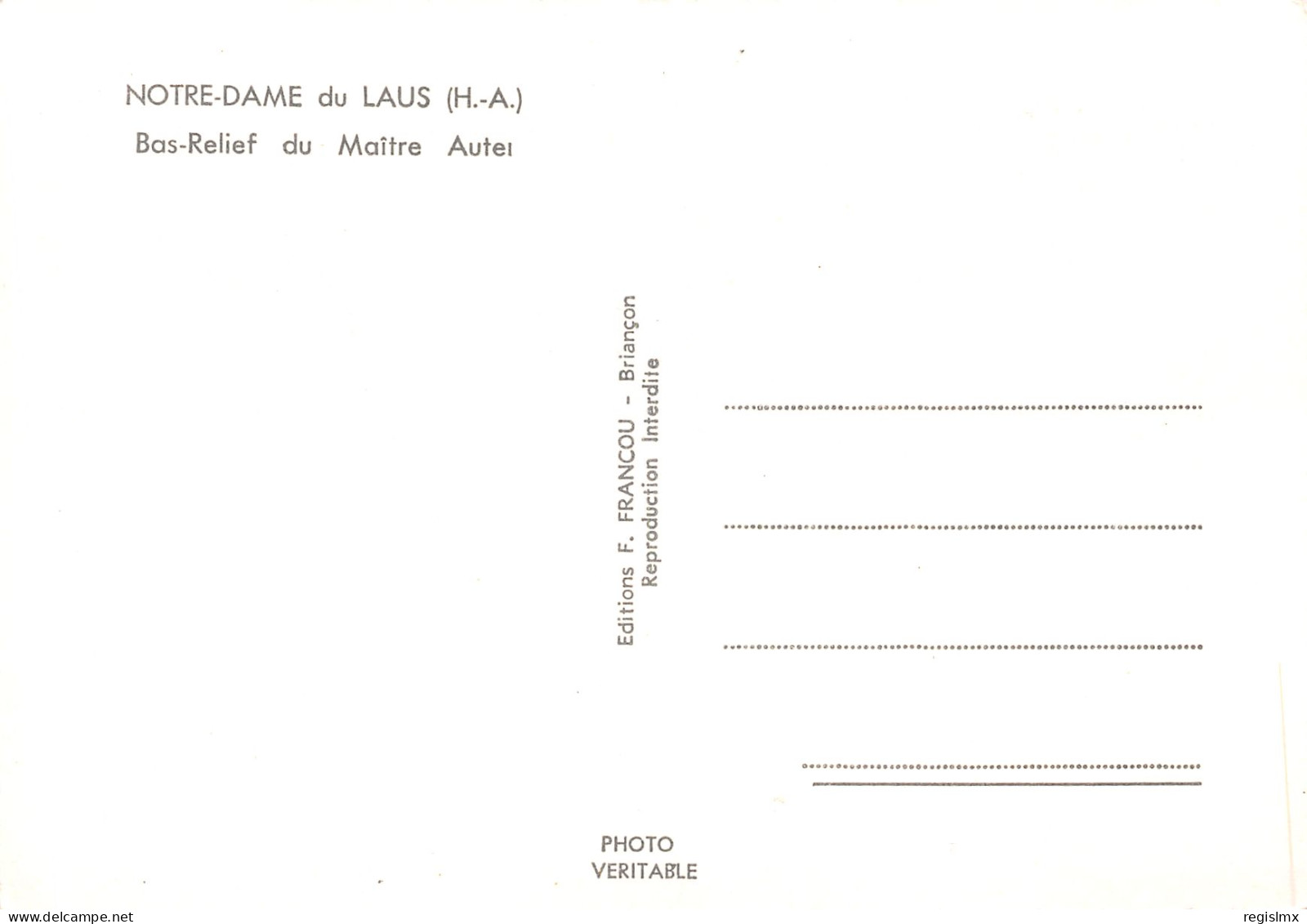 05-SAINT ETIENNE DU LAUS NOTRE DAME DU LAUS-N°T2659-C/0239 - Other & Unclassified