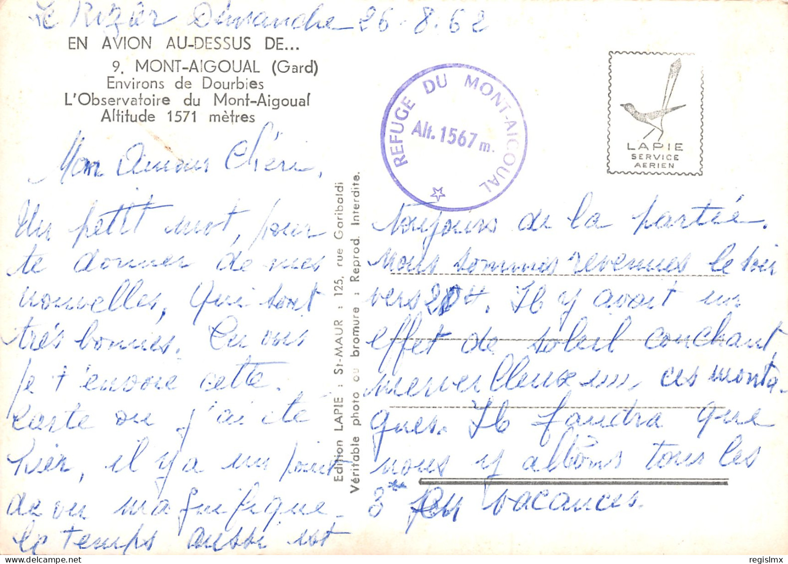 30-MONT AIGOUAL-N°T2659-B/0397 - Other & Unclassified