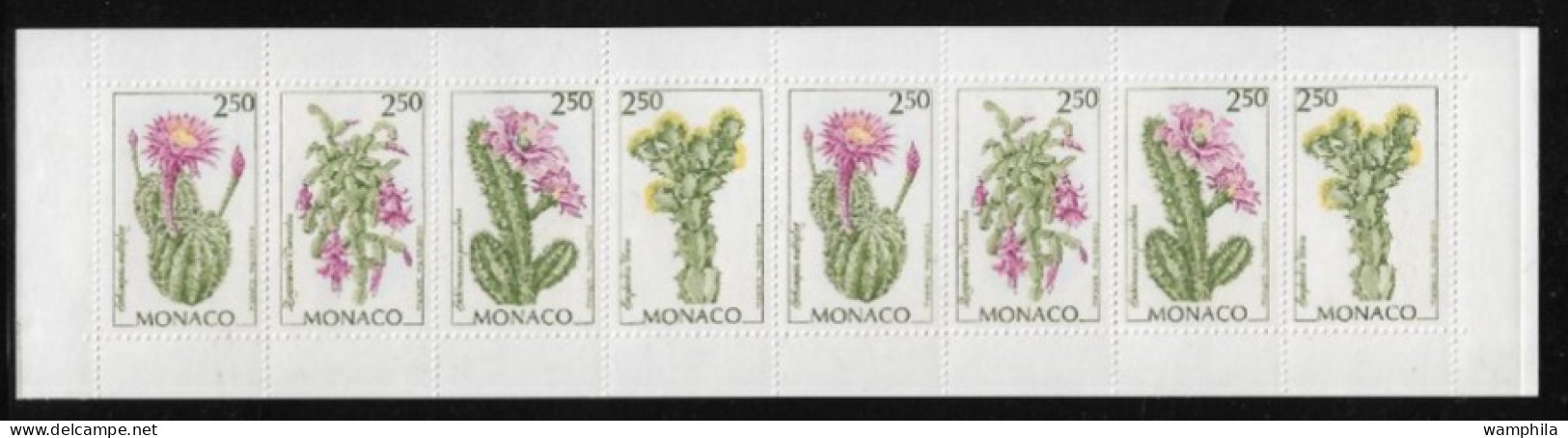 Monaco 1993. Carnet N°9, Fleurs, Cactus, Etc... - Unused Stamps