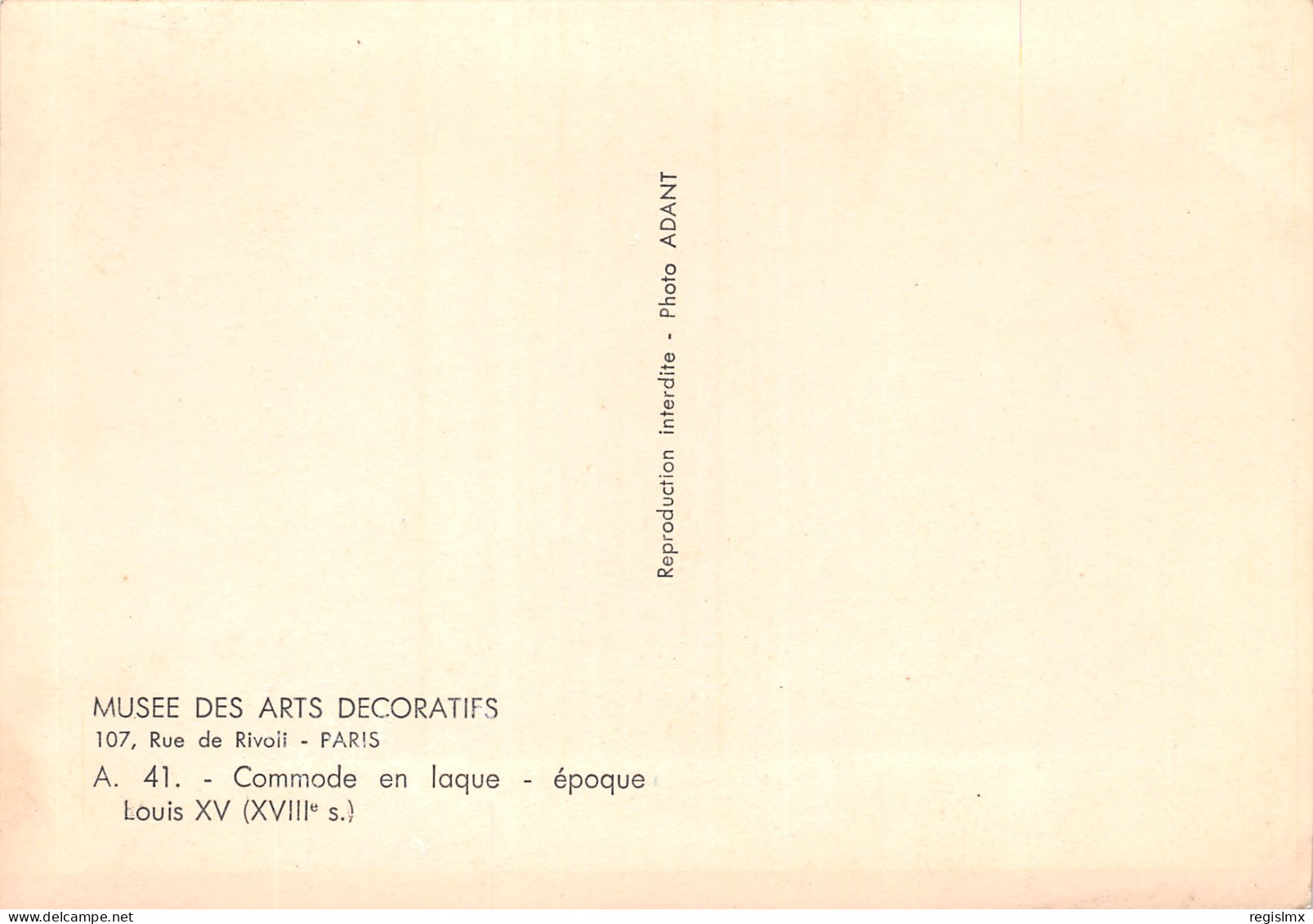75-PARIS MUSEE DES ARTS DECORATIFS-N°T2660-C/0327 - Museums