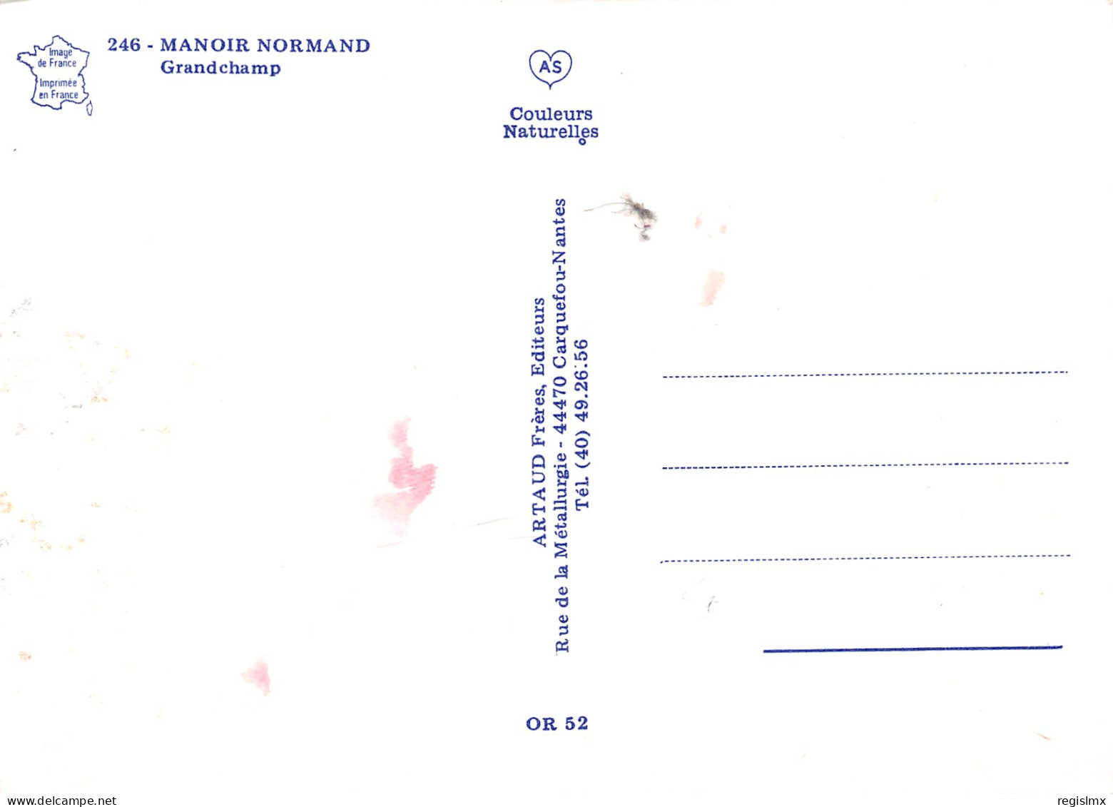 14-NORMANDIE MANOIR-N°T2660-C/0321 - Other & Unclassified