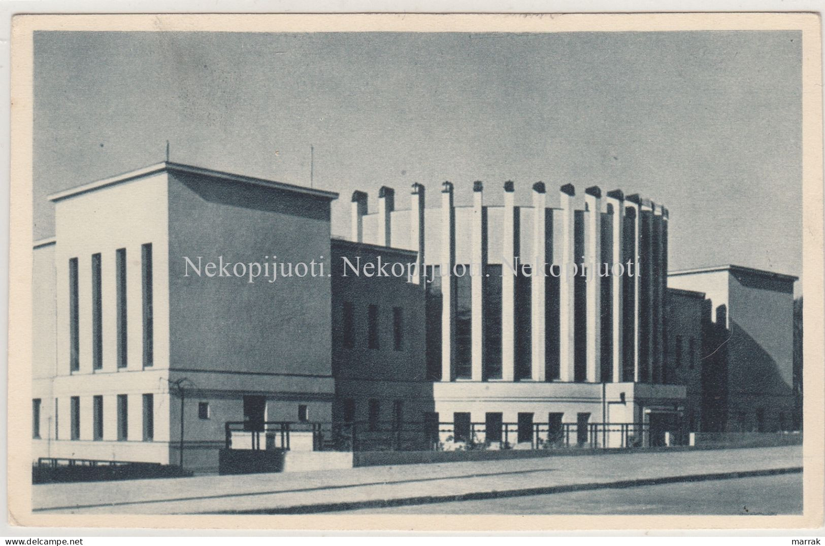 Kaunas, Čiurlionio Muziejus, Apie 1940 M. Atvirukas - Lithuania