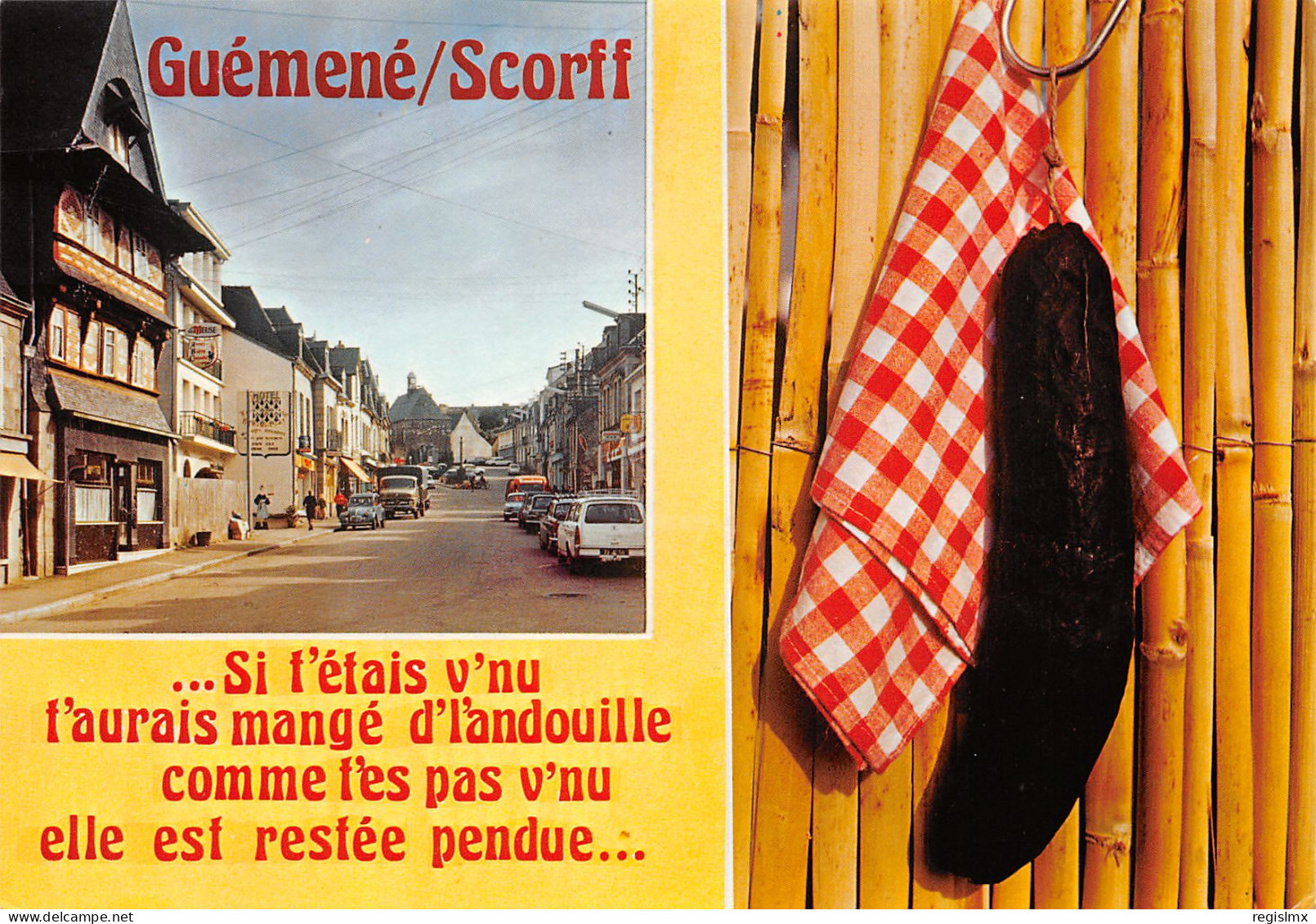 56-GUEMENE SUR SCORFF-N°T2660-B/0233 - Guemene Sur Scorff