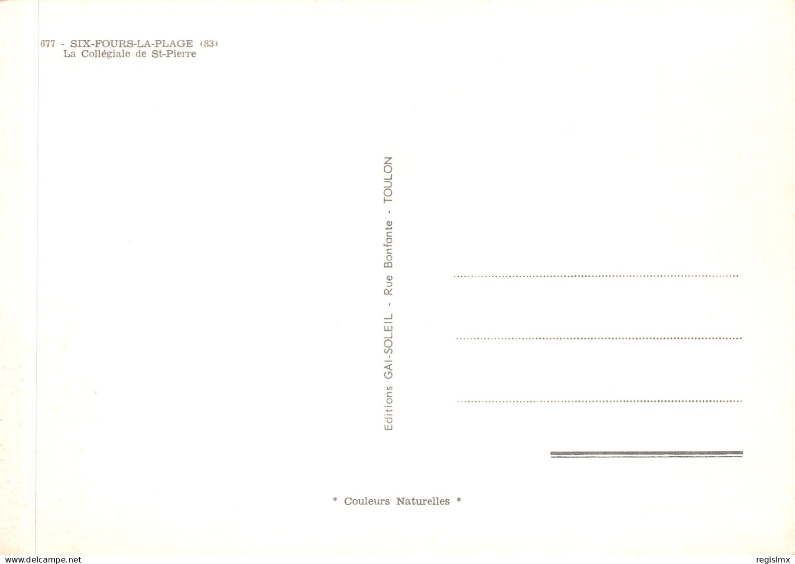 83-SIX FOURS LA PLAGE-N°T2660-B/0133 - Six-Fours-les-Plages