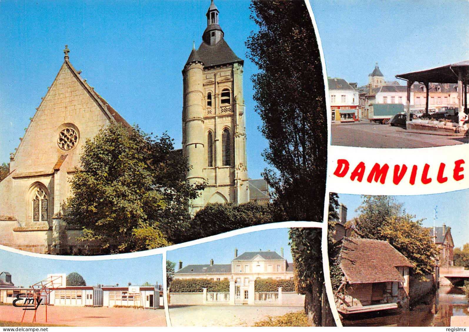 27-DAMVILLE-N°T2660-B/0013 - Autres & Non Classés