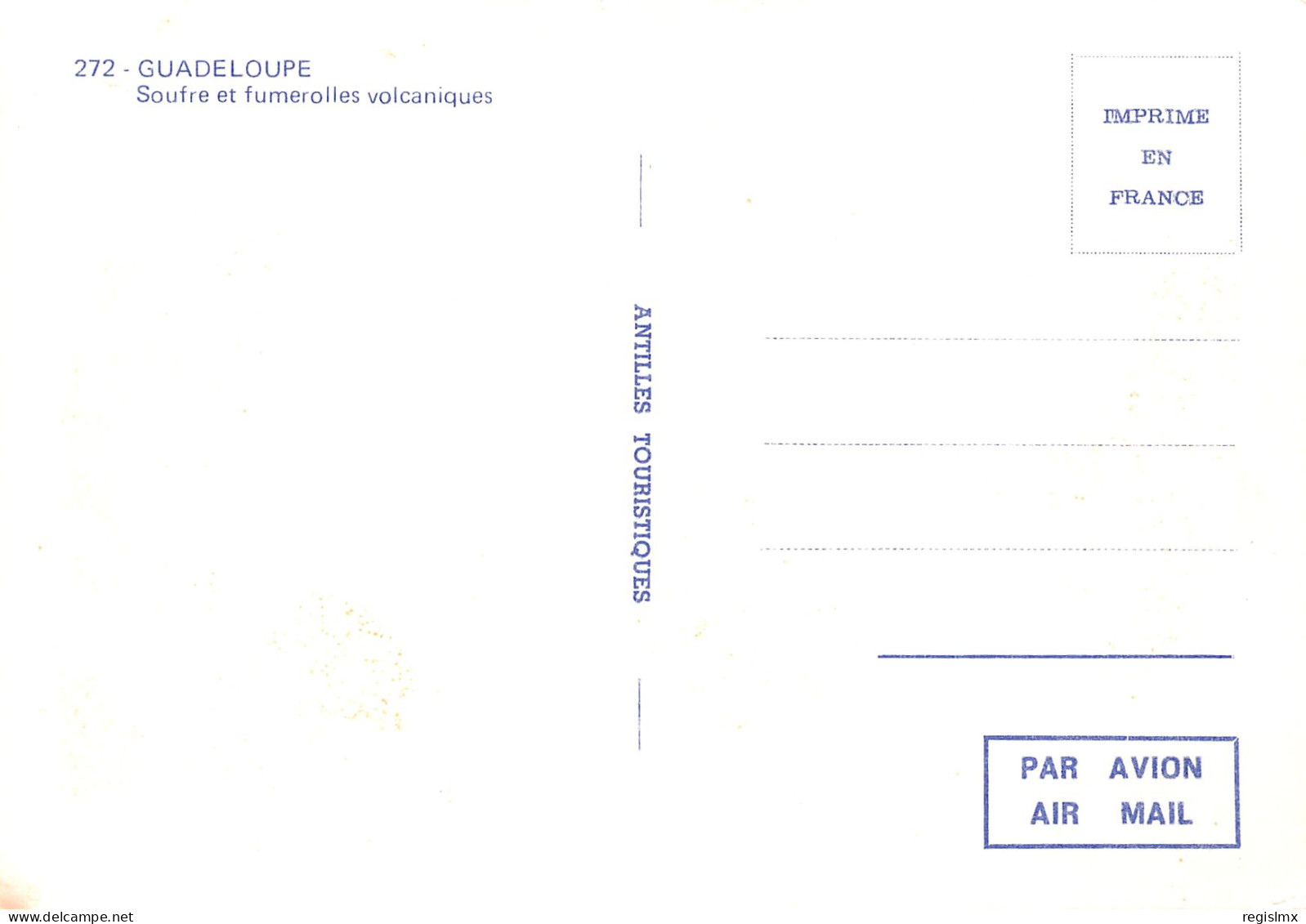 971-GUADELOUPE SOUFRE ET FUMEROLLE VOLCANIQUES-N°T2660-A/0301 - Other & Unclassified