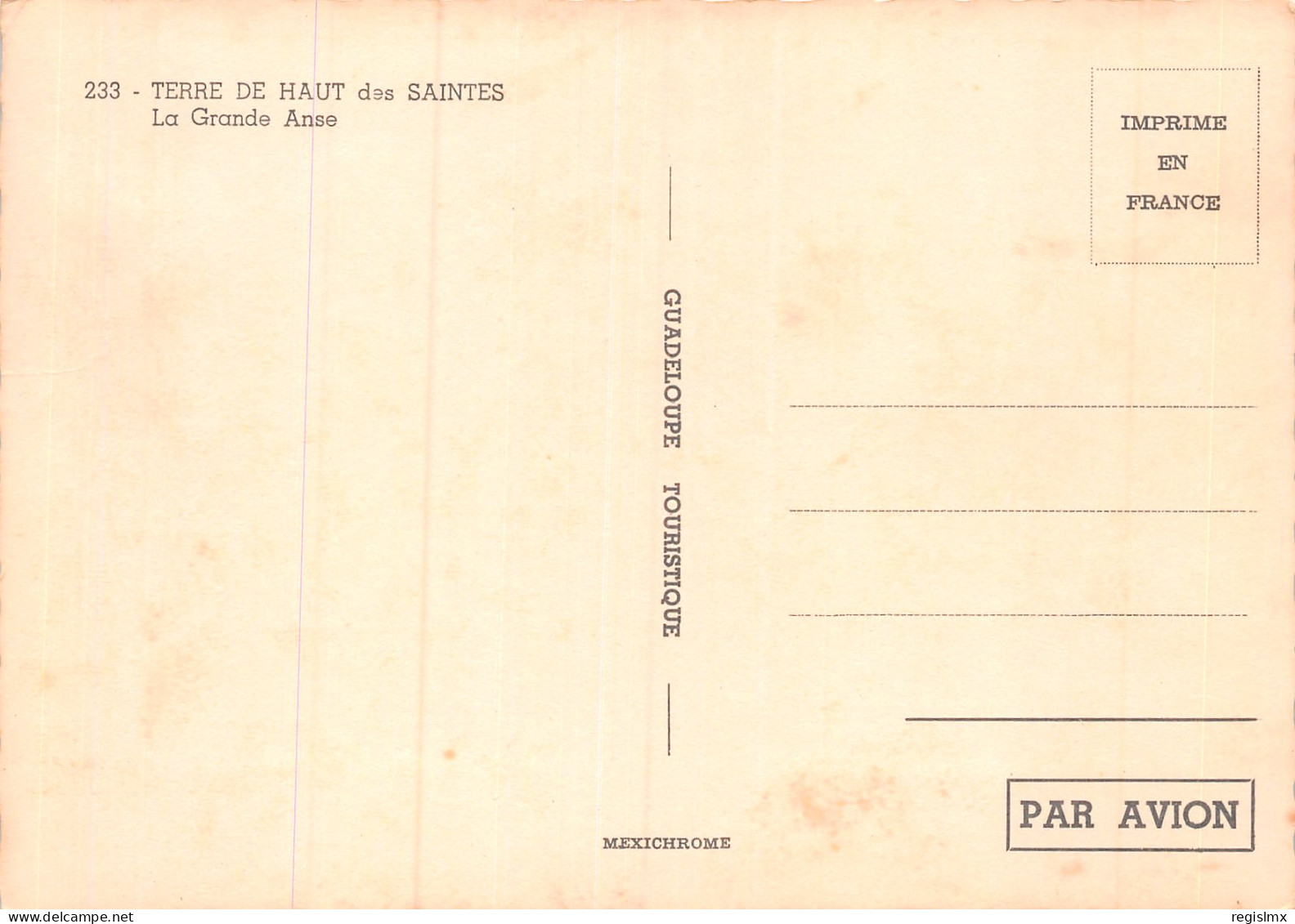 971-GUADELOUPE LES SAINTES-N°T2660-A/0289 - Other & Unclassified