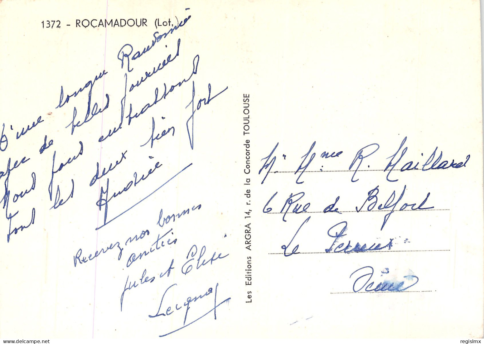 46-ROCAMADOUR-N°T2660-A/0239 - Rocamadour