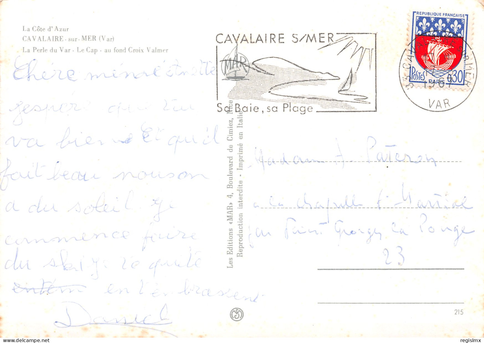 83-CAVALAIRE SUR MER-N°T2661-B/0085 - Cavalaire-sur-Mer