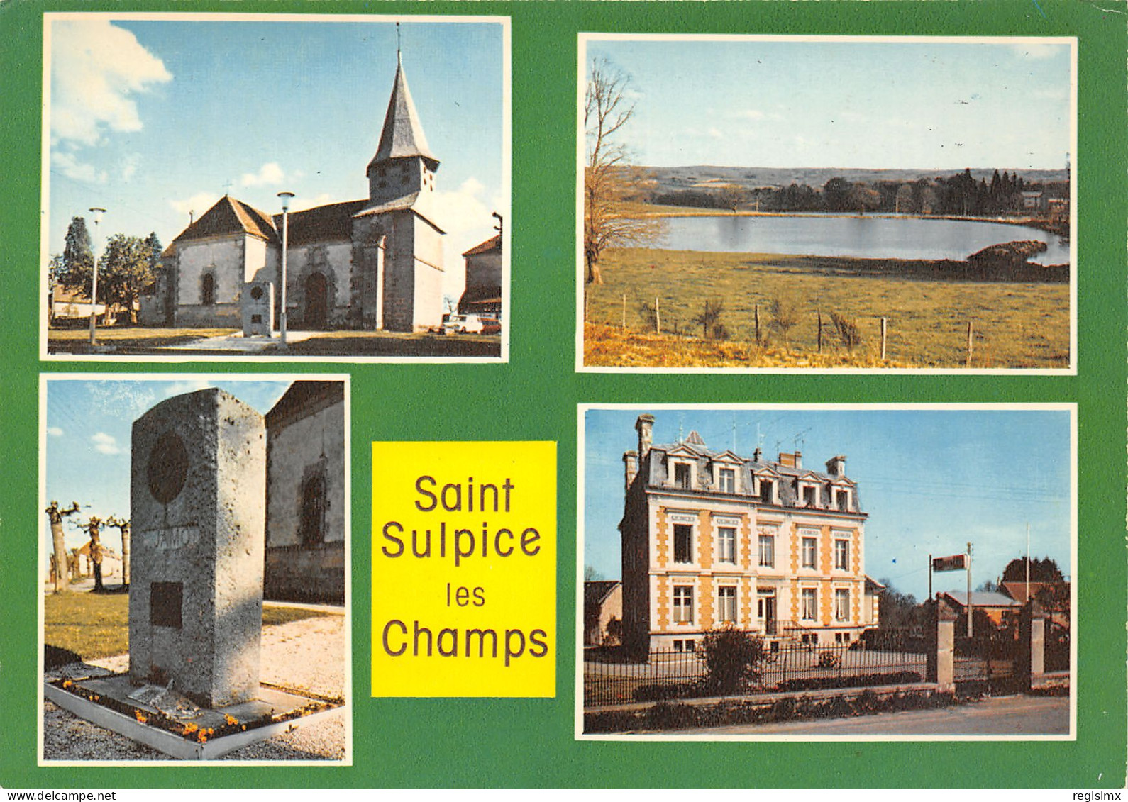 23-SAINT SULPICE LES CHAMPS-N°T2661-B/0079 - Other & Unclassified