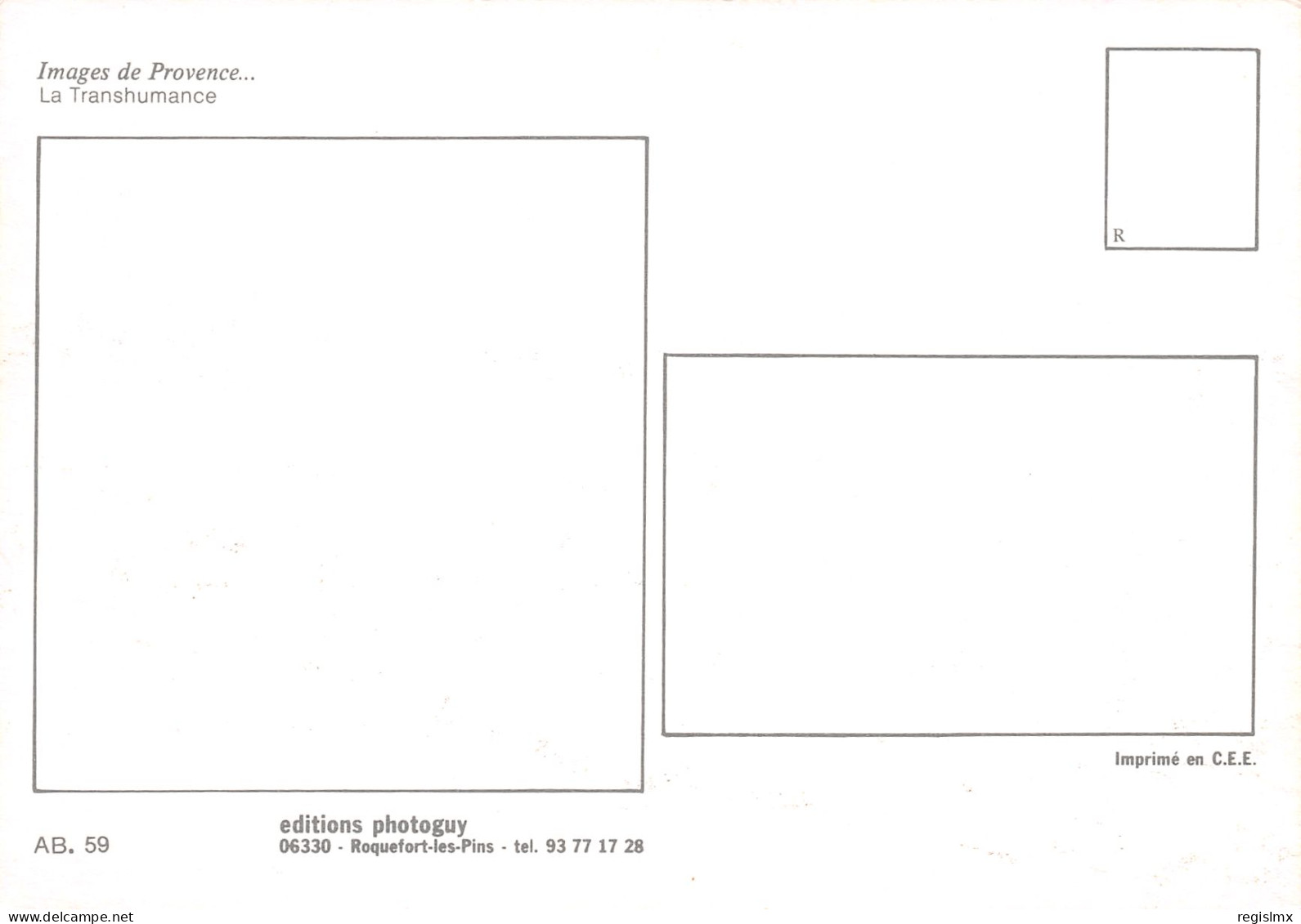 84-LA PROVENCE TRANSHUMANCE-N°T2661-A/0367 - Other & Unclassified