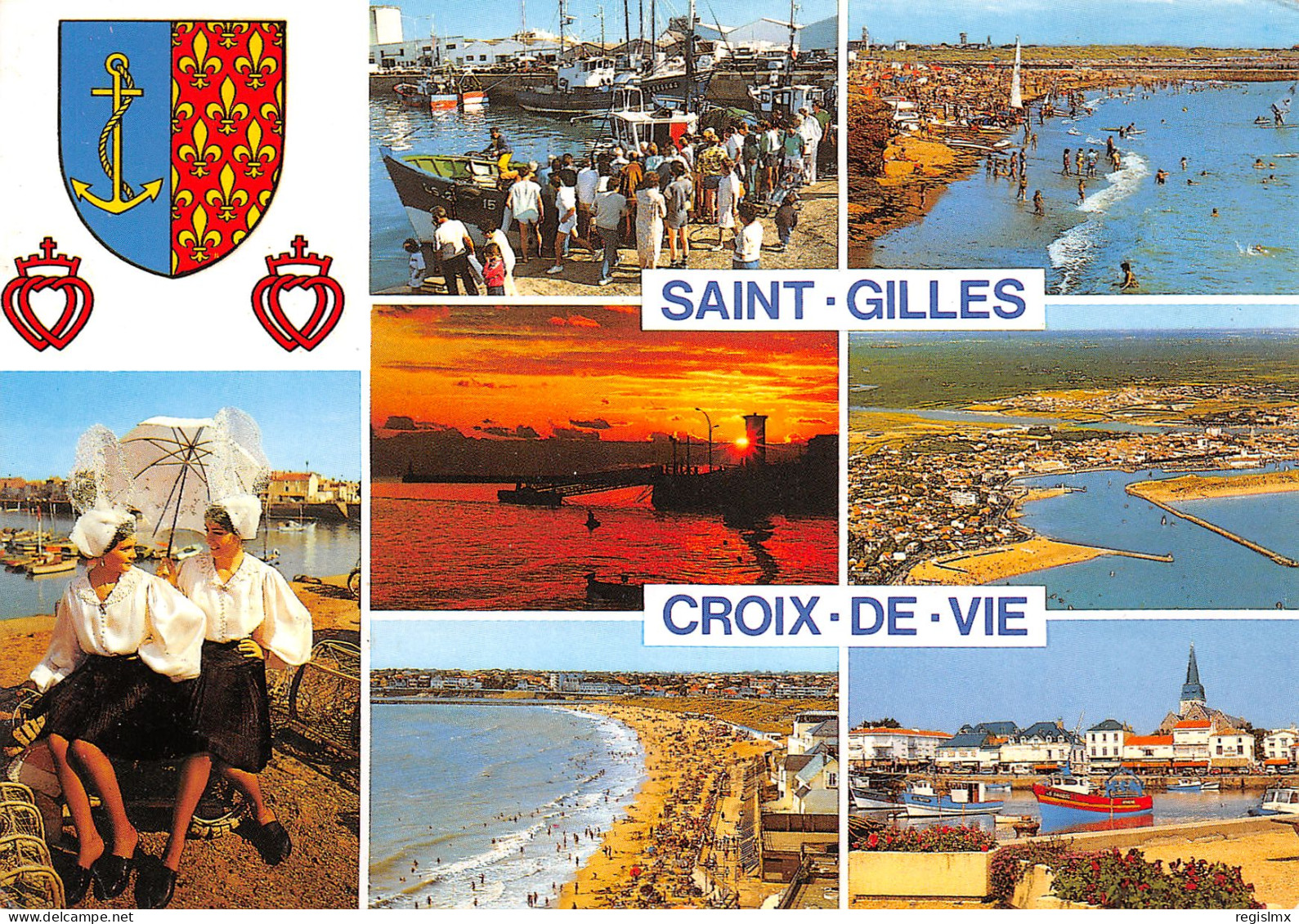 85-SAINT GILLES CROIX DE VIE-N°T2661-A/0207 - Saint Gilles Croix De Vie