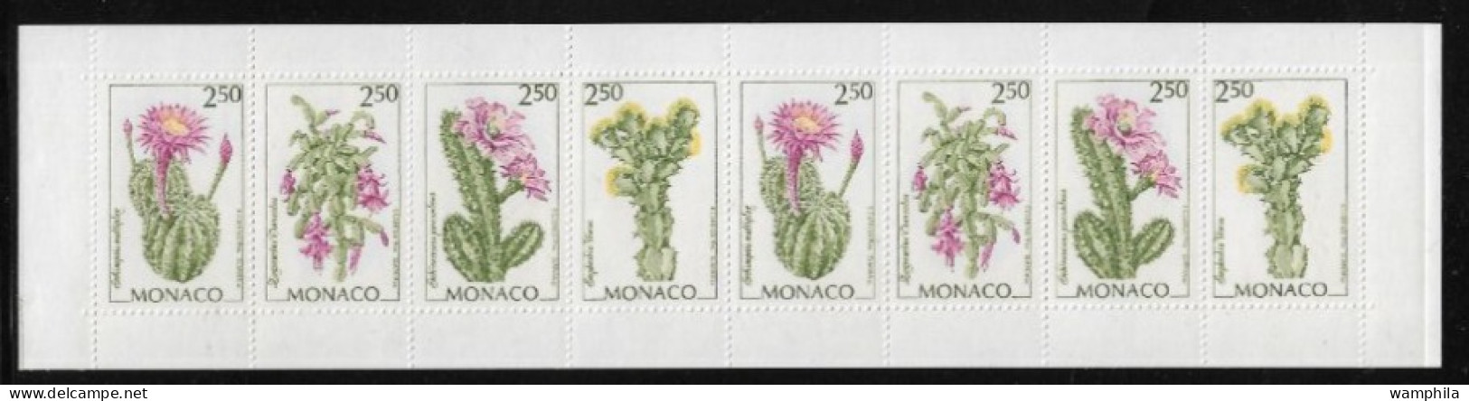 Monaco 1993. Carnet N°9, Fleurs, Cactus, Etc... - Cactusses
