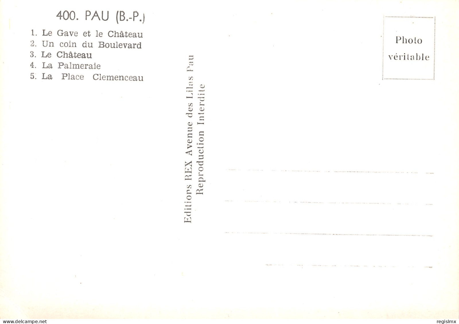 64-PAU-N°T2660-D/0393 - Pau