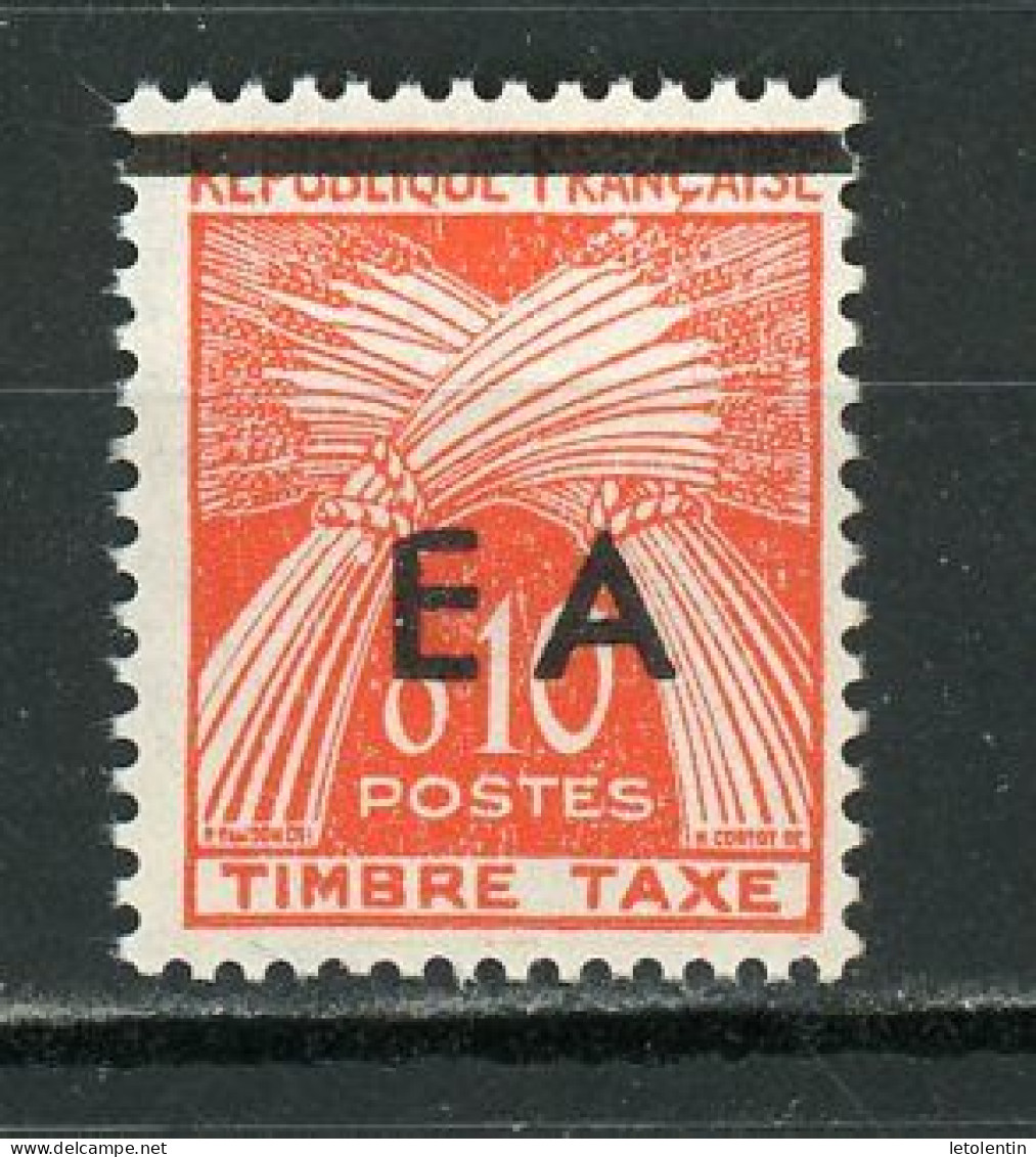 ALGÉRIE : TIMBRE TAXE - (SURCH. EA) N° Yvert 55** - Algérie (1962-...)