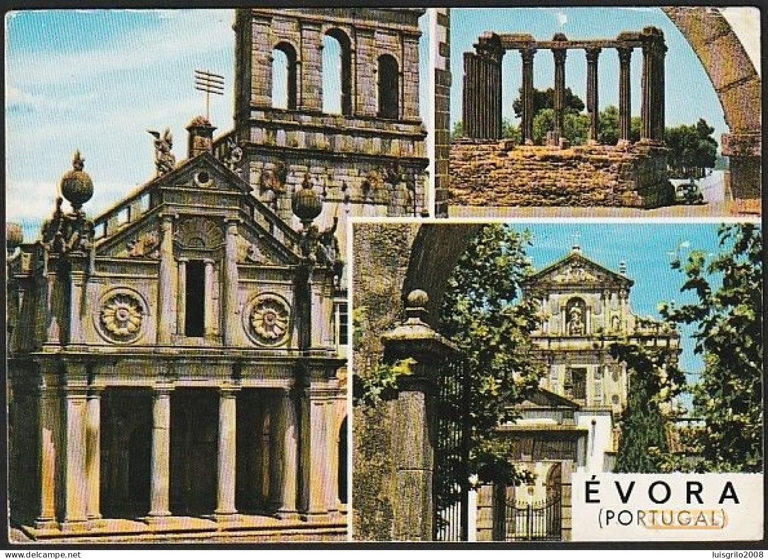 Évora - Nª Sª Da Graça, Templo De Diana E Templo Da Cartuxa - Evora