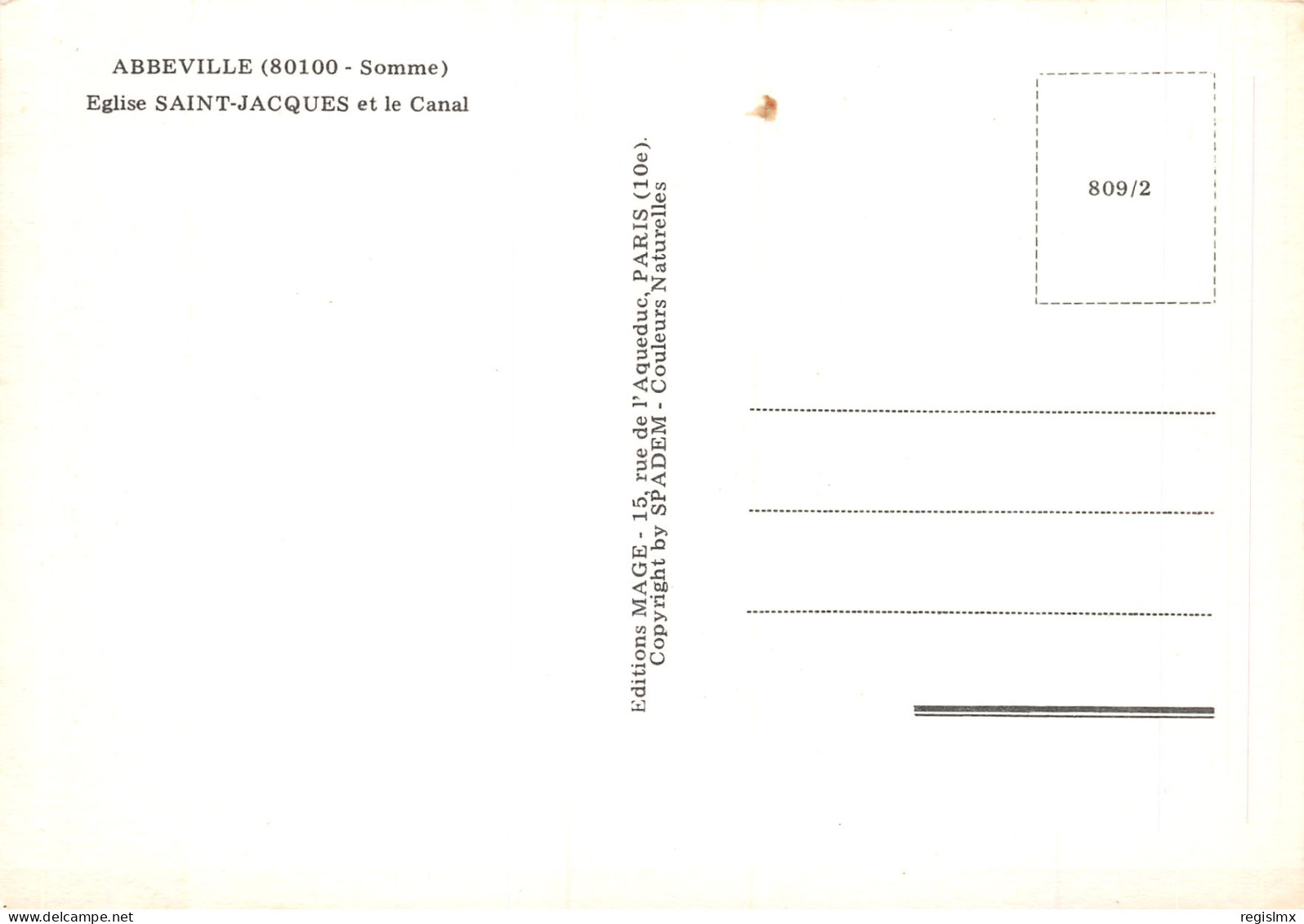 80-ABBEVILLE-N°T2660-D/0131 - Abbeville