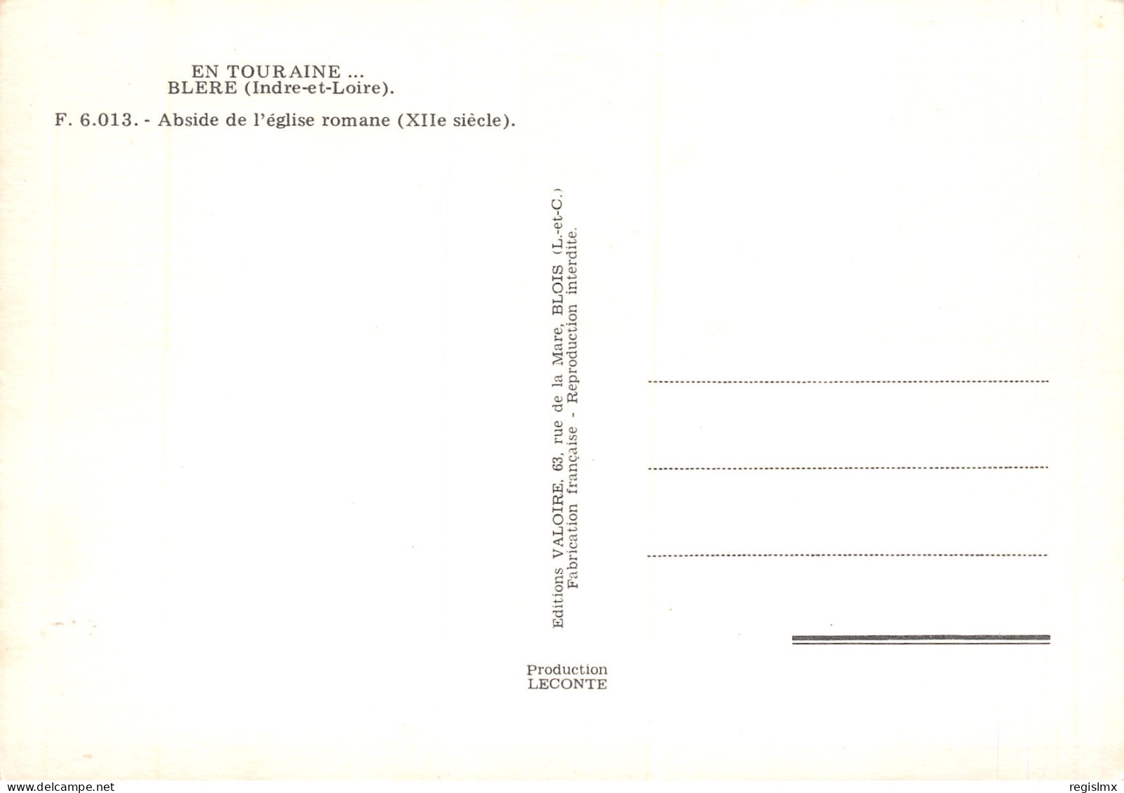 37-BLERE-N°T2660-D/0127 - Bléré