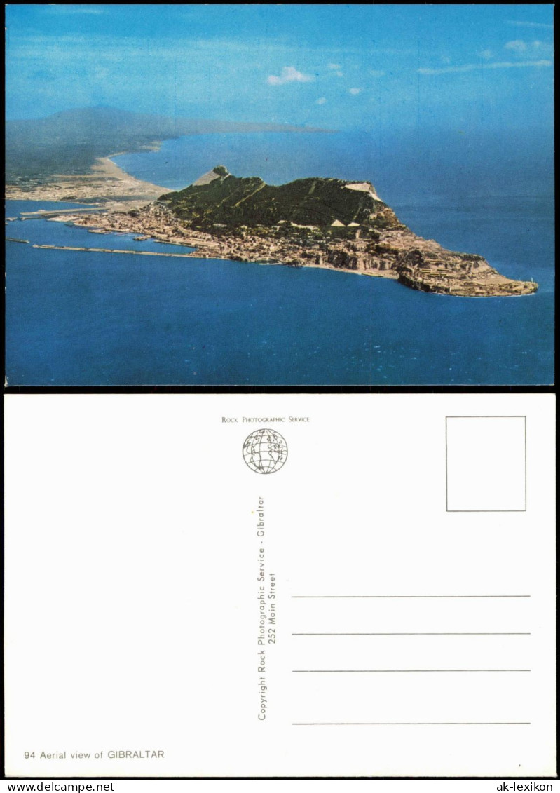Postcard Gibraltar Luftaufnahme (Aerial View) 1980 - Gibraltar