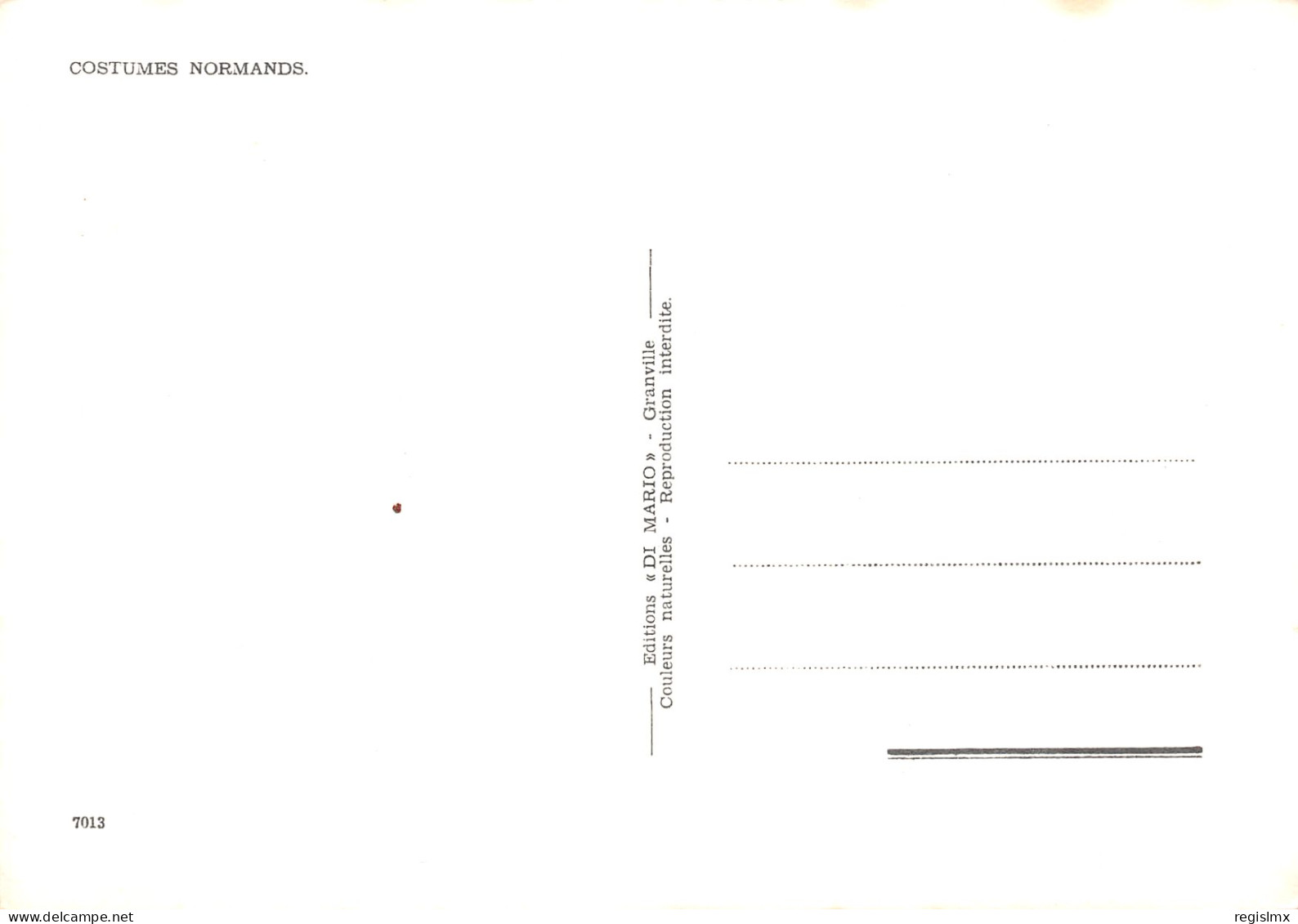 76-NORMANDIE FOLKLORE-N°T2660-D/0107 - Other & Unclassified