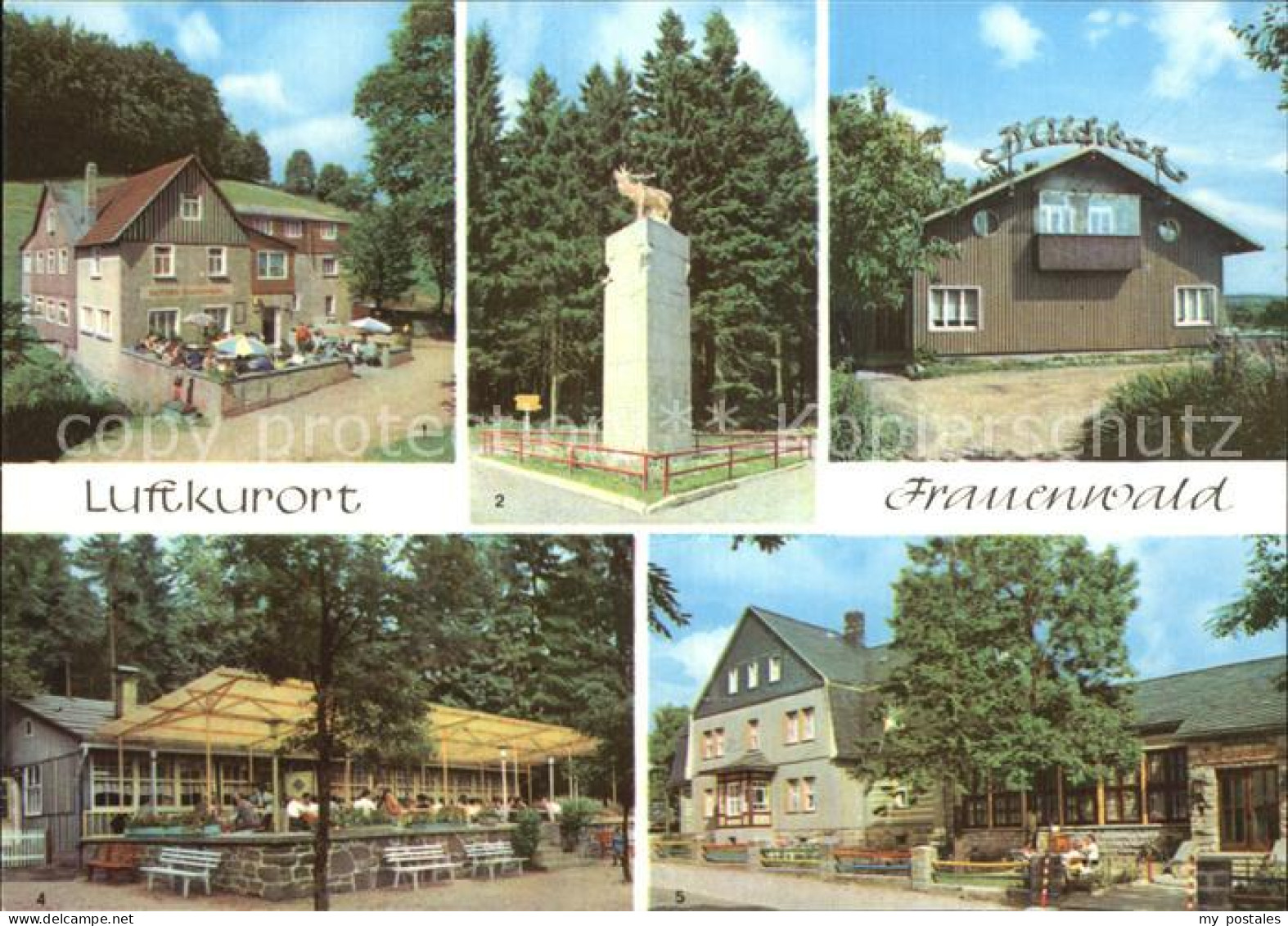 72530214 Frauenwald Thueringen Fraubachmuehle Monument Milchbar Frauenwald - Other & Unclassified